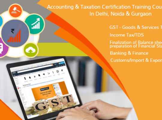 Best GST Practical Course in Delhi, 110090, SLA